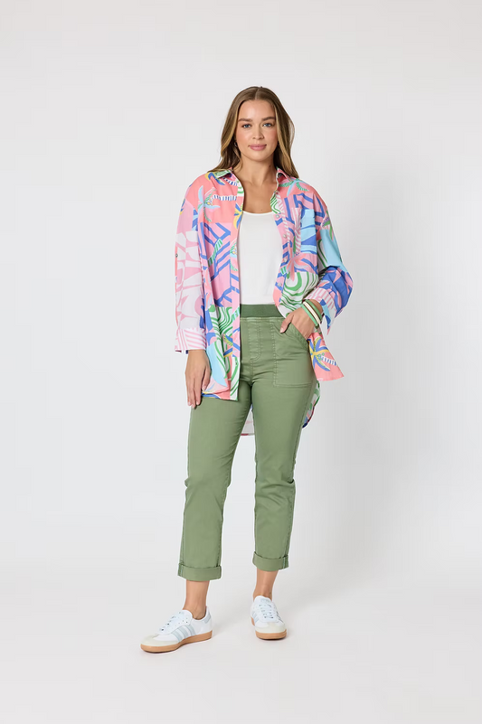 New Isabella Pant- Olive