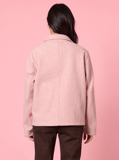 Montana Car Coat - Blush