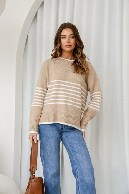 Beryl Stripe knit