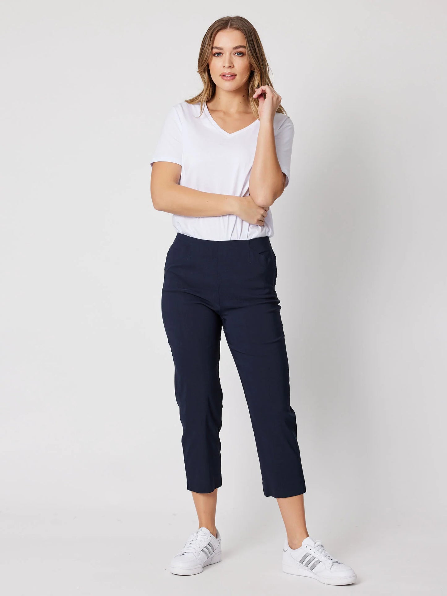 Threadz 3/4 Pants-Navy