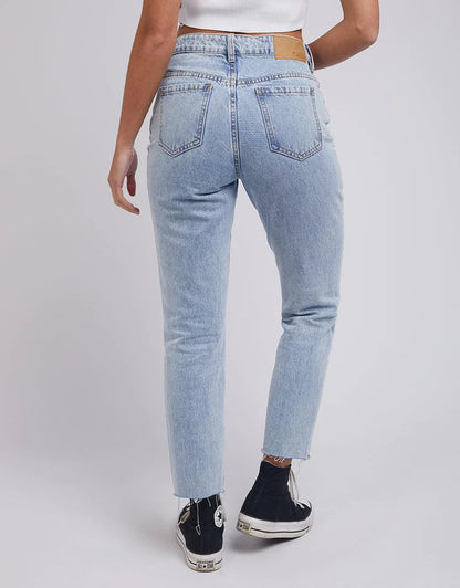 Monica Mom Jean - Light Blue
