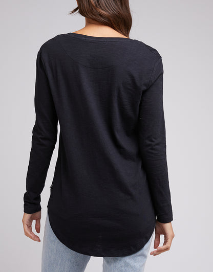 Marvellous L/S Tee - Black