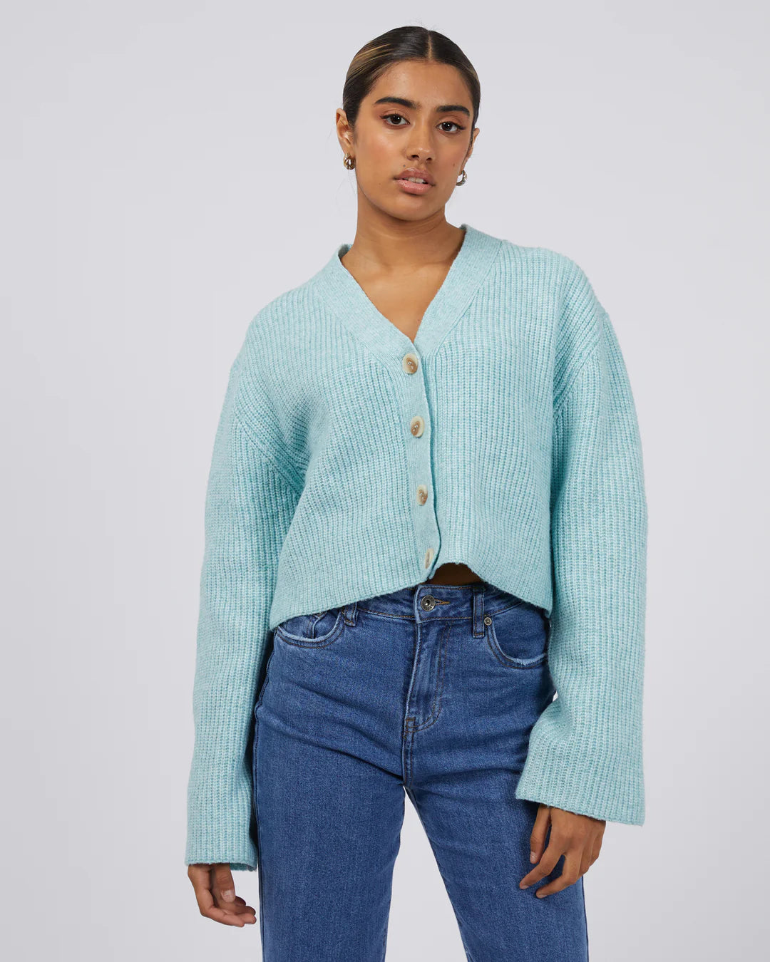 Eden Knit Cardi - Sea