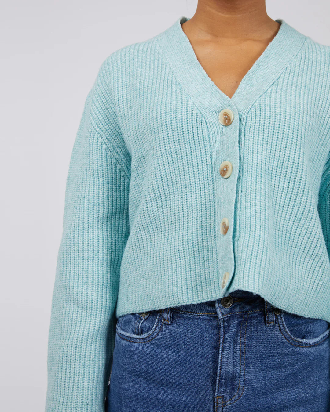 Eden Knit Cardi - Sea