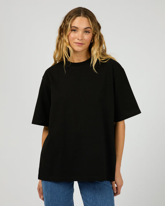 Core Oversized Tee - Black