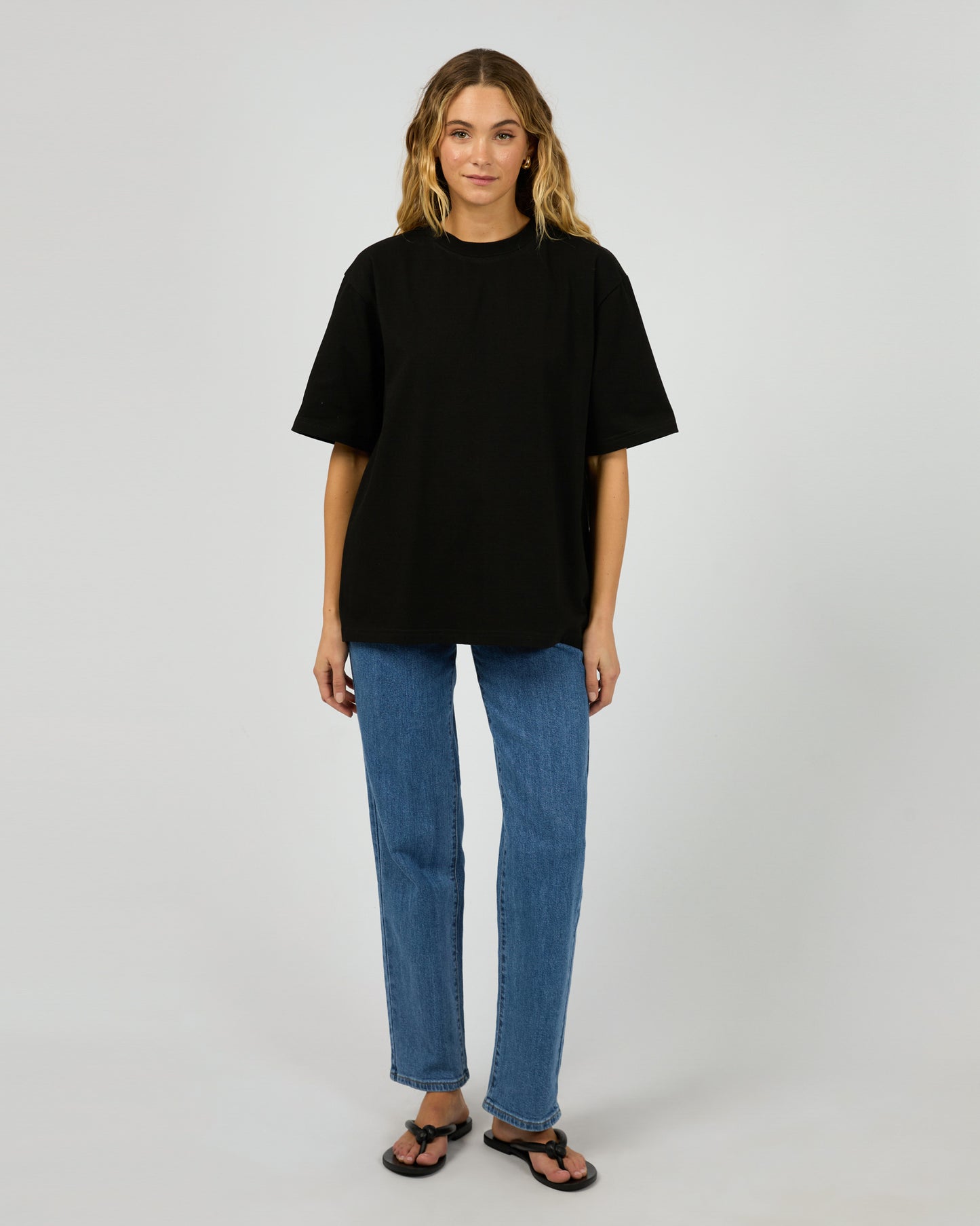 Core Oversized Tee - Black