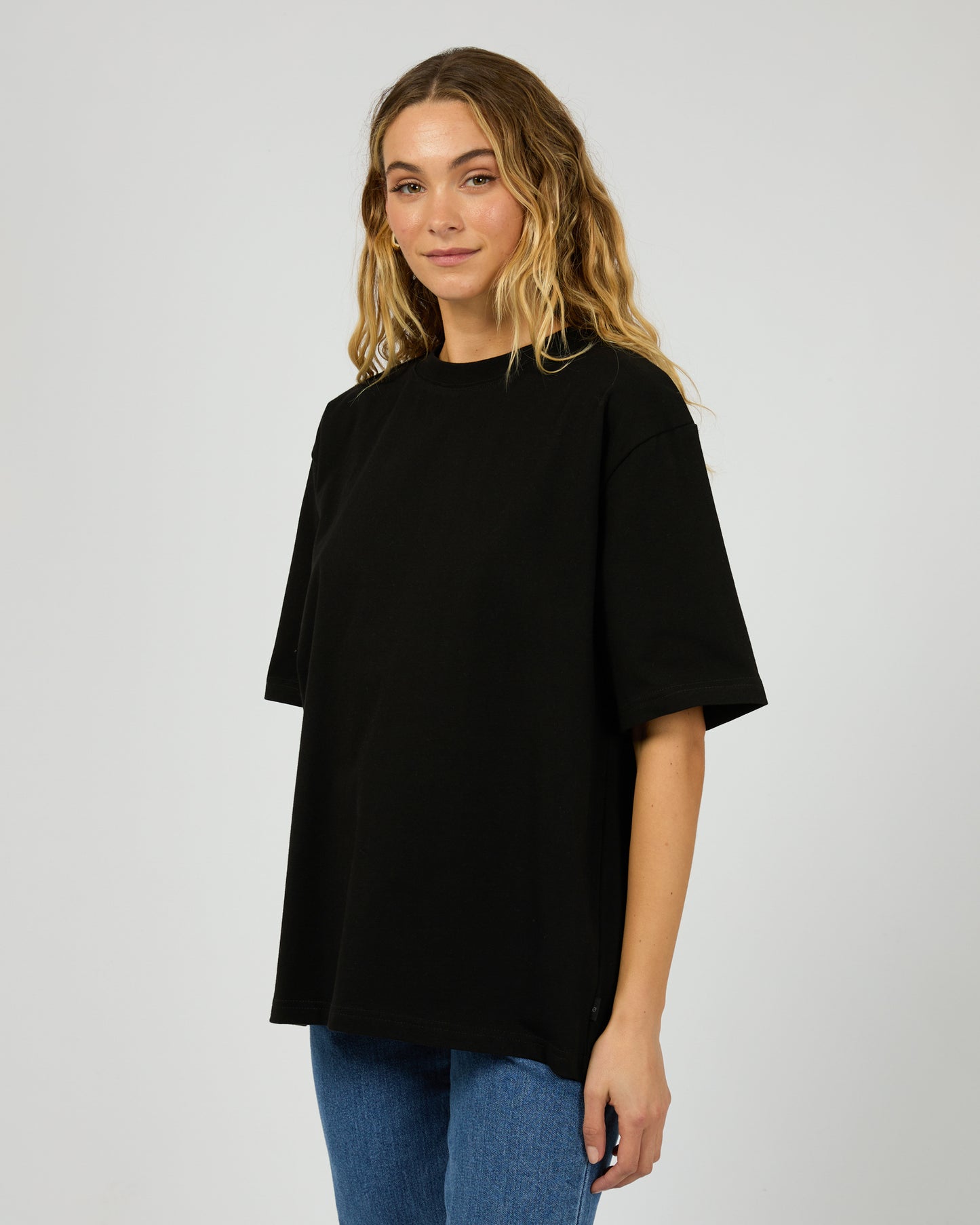 Core Oversized Tee - Black