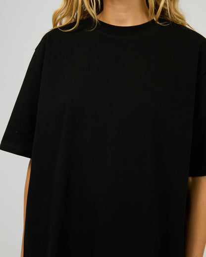Core Oversized Tee - Black