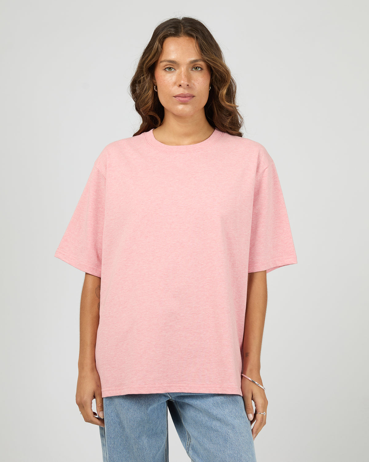Core Oversized Tee - Pink