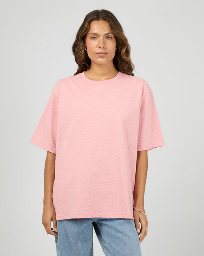 Core Oversized Tee - Pink