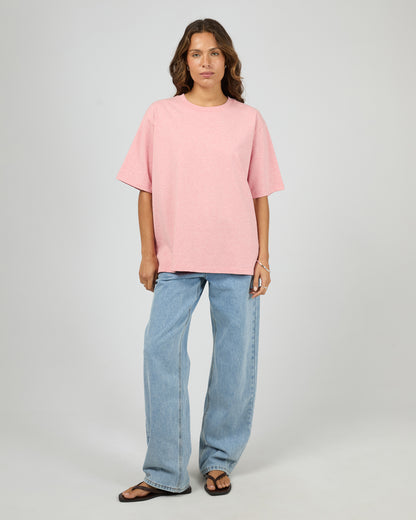 Core Oversized Tee - Pink