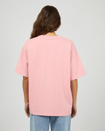 Core Oversized Tee - Pink