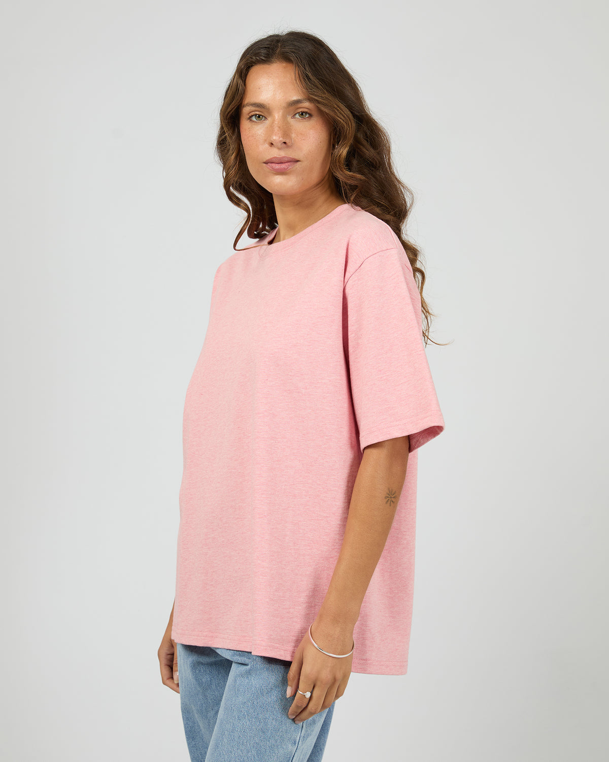 Core Oversized Tee - Pink