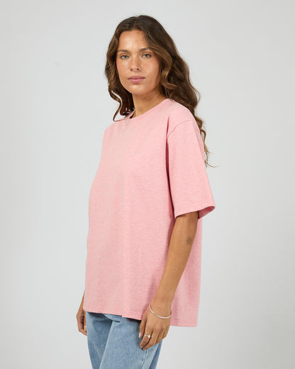 Core Oversized Tee - Pink