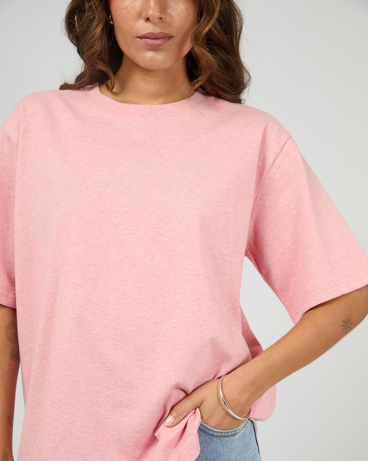 Core Oversized Tee - Pink