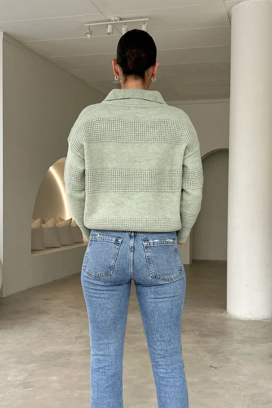Stella Collared Knit