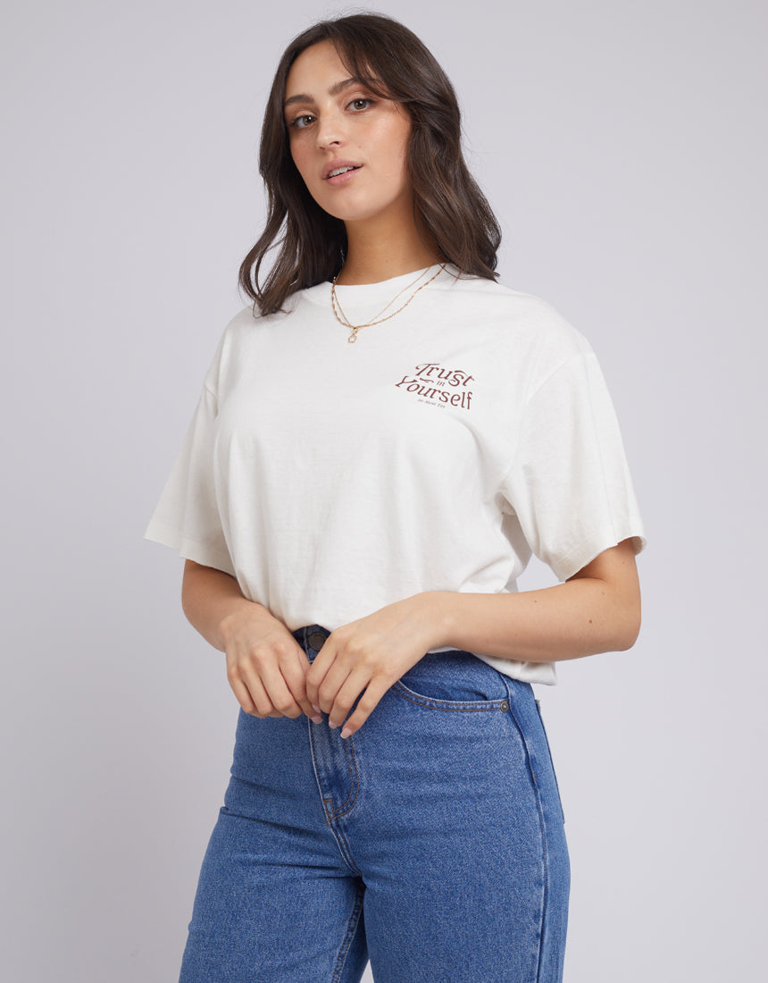 Trust Tee - Vintge White