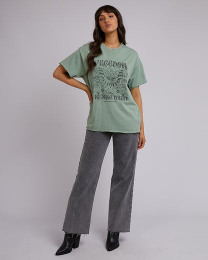 In the wind oversized Tee - Sage