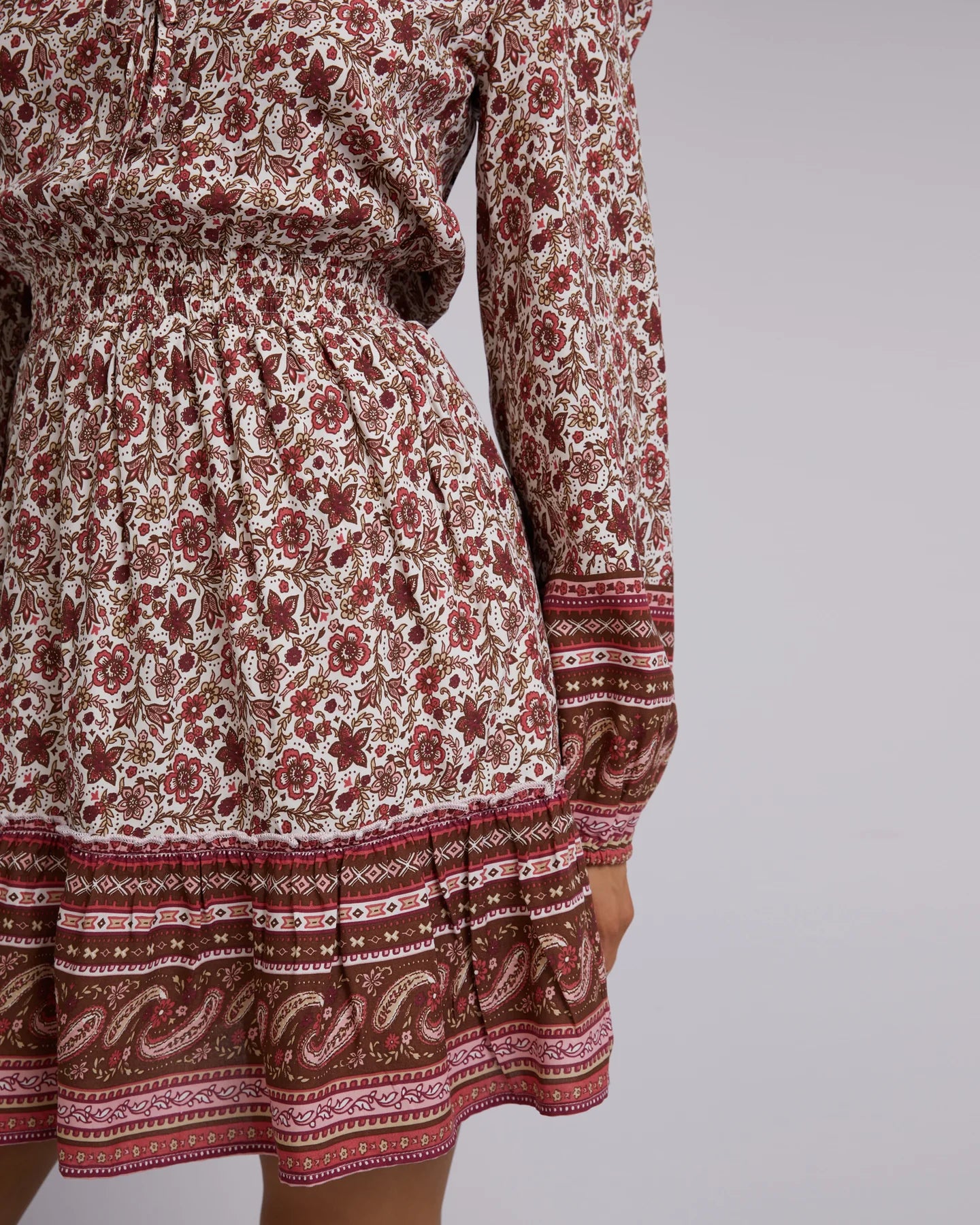 Elle floral dress deals