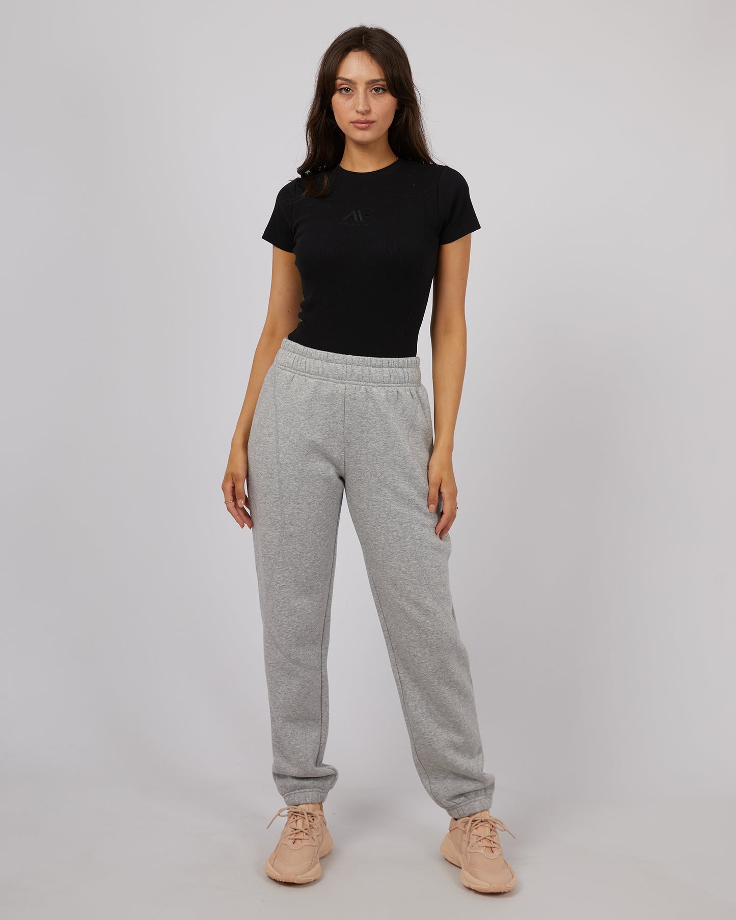 Active Tonal Trackpant - Grey Marle