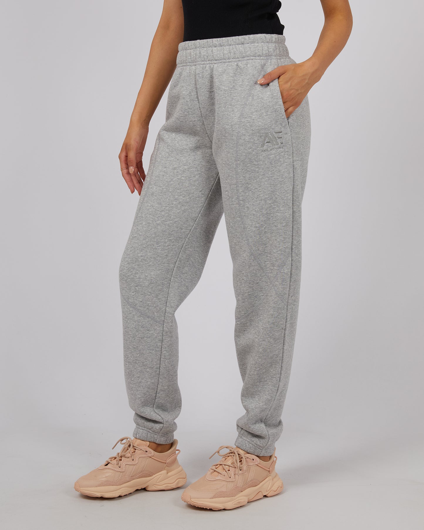 Active Tonal Trackpant - Grey Marle