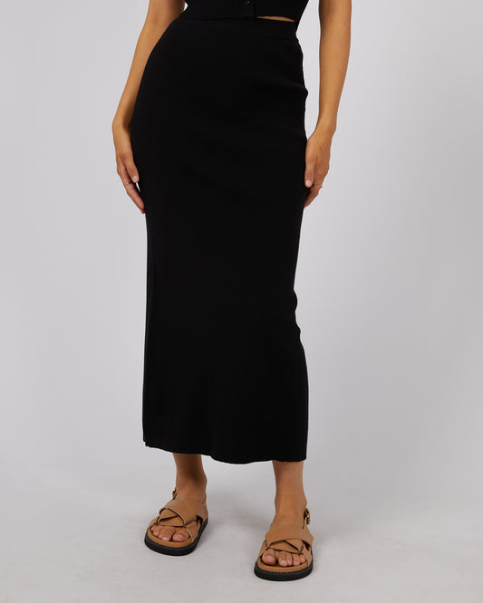 Henley Knit Skirt