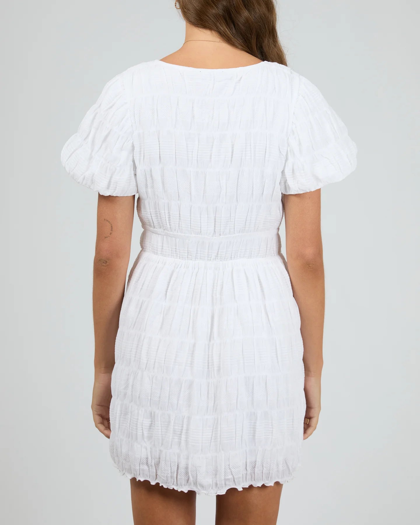 Maude Mini Dress - White