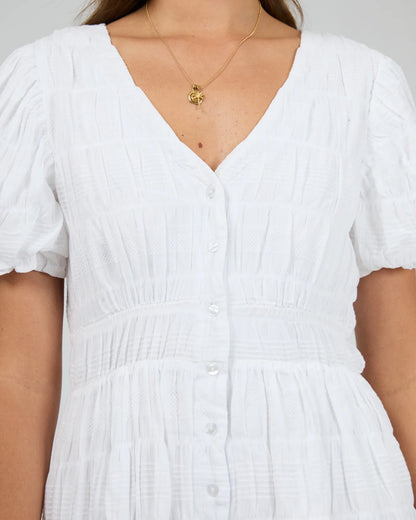 Maude Mini Dress - White