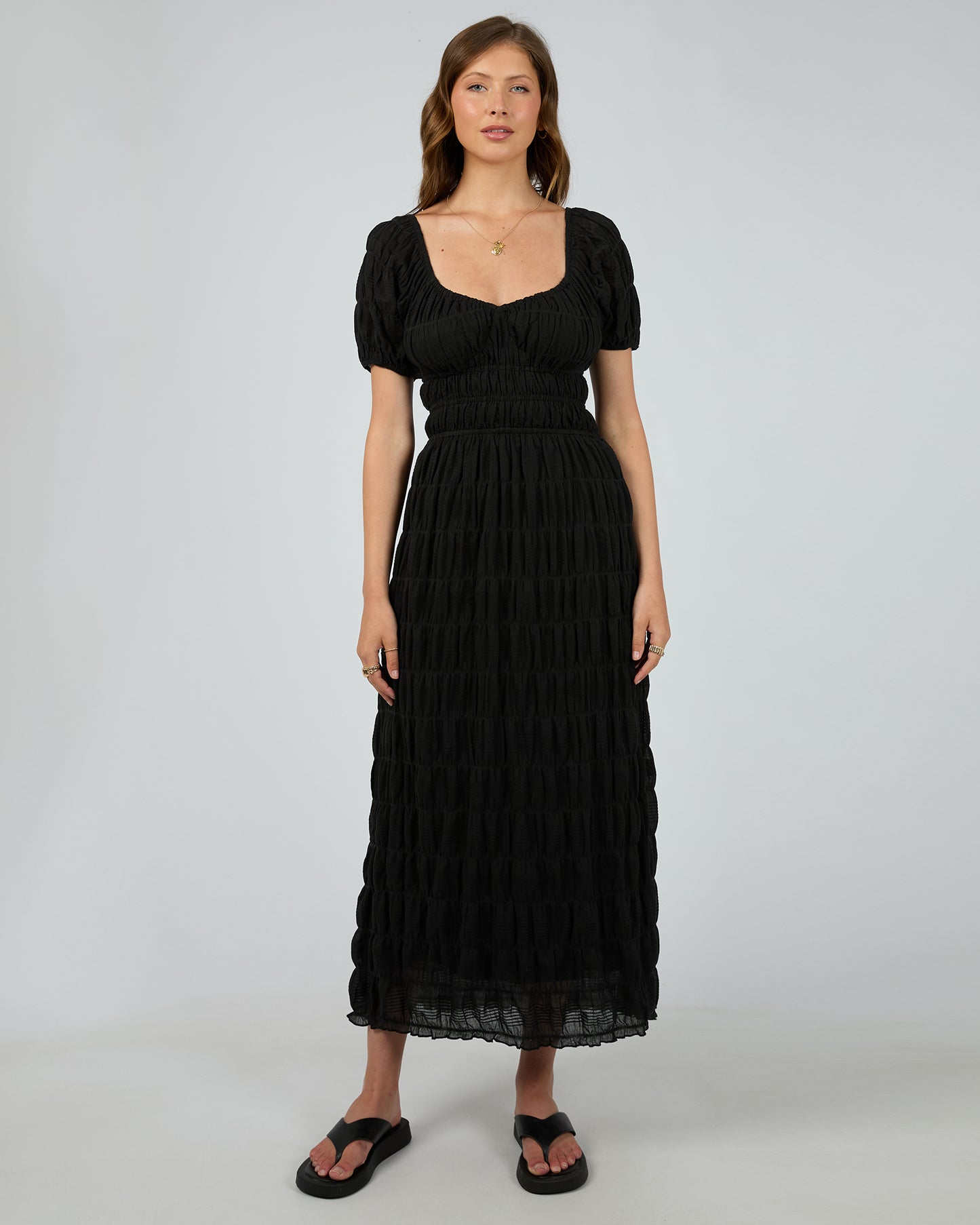 Maude Maxi Dress - Black