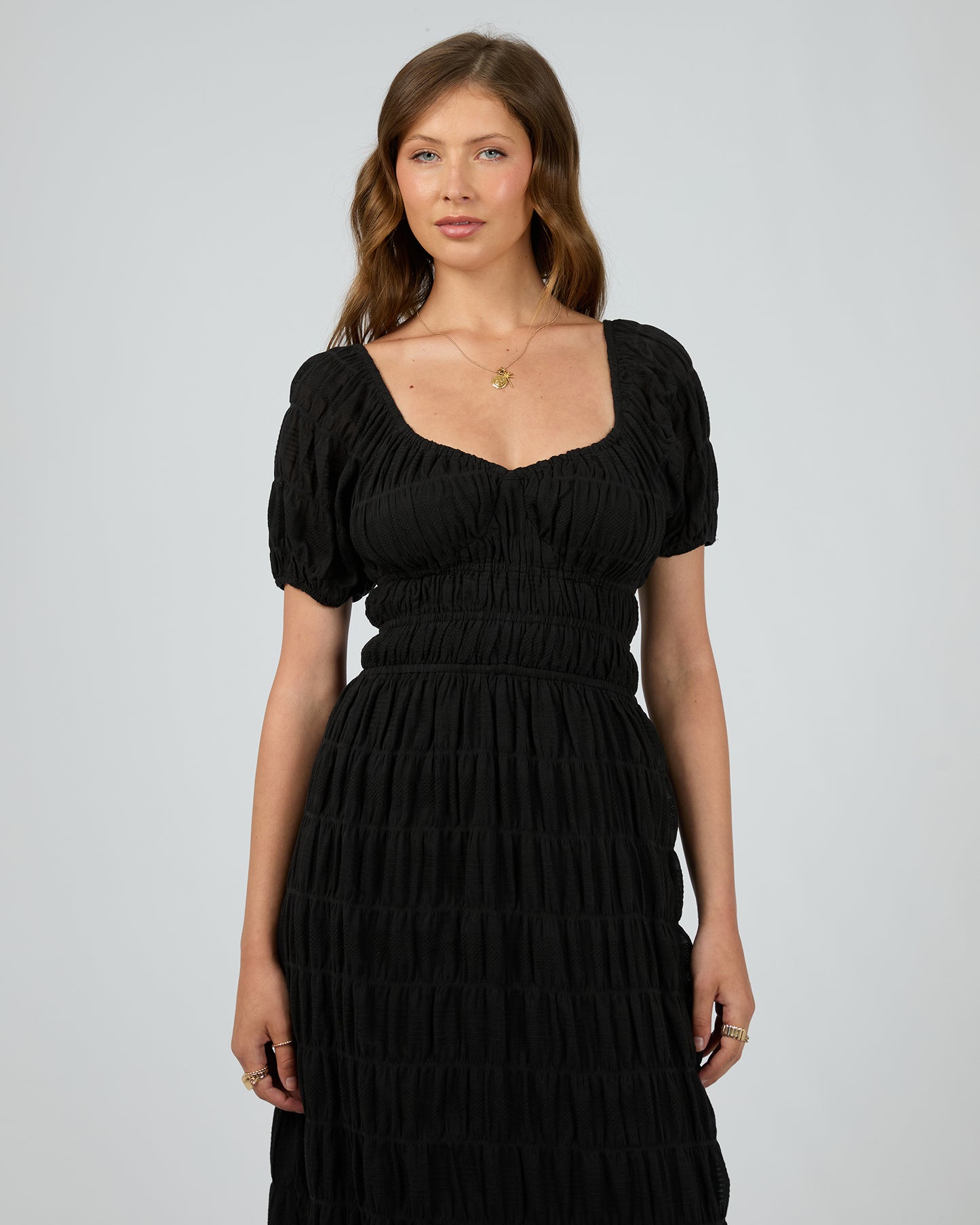 Maude Maxi Dress - Black