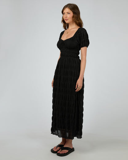 Maude Maxi Dress - Black