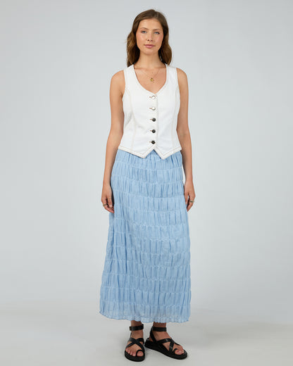 Maude Maxi Skirt - Ocean