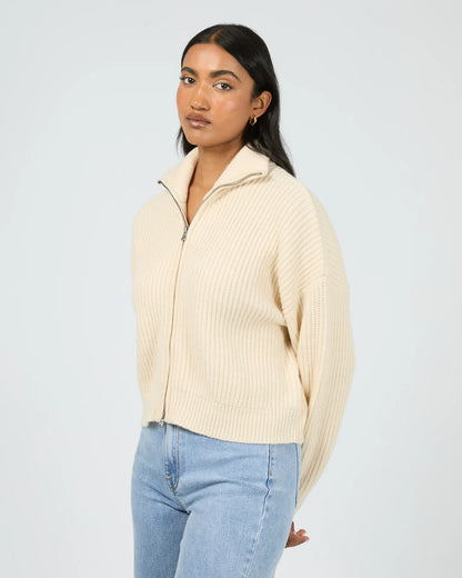 Bridie Knit Zip through