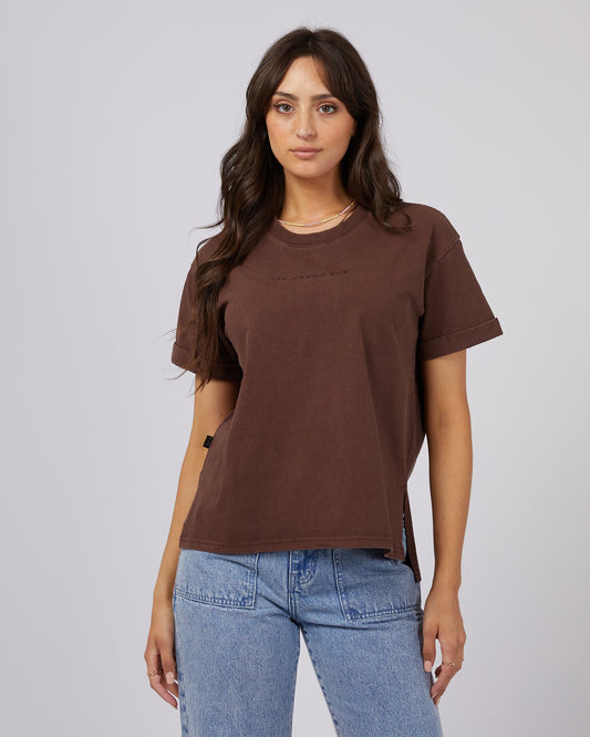 AAE Washed Tee - Brown