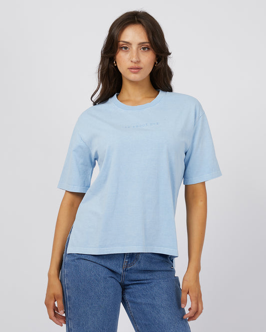 AAE Washed Tee - Ocean