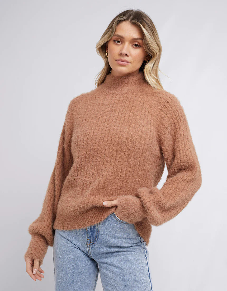 Missy Oversized Knit - Tan