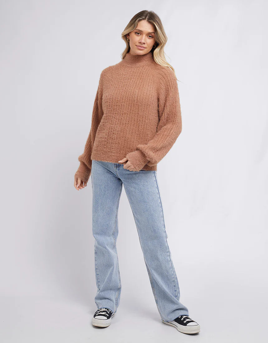 Missy Oversized Knit - Tan