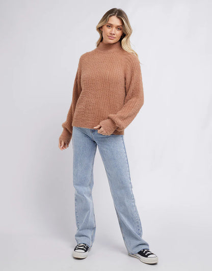 Missy Oversized Knit - Tan