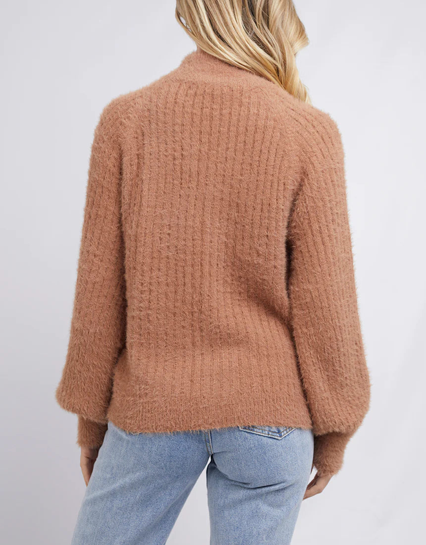 Missy Oversized Knit - Tan
