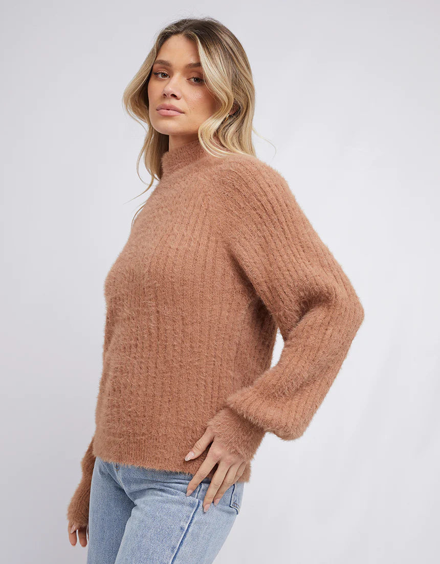 Missy Oversized Knit - Tan