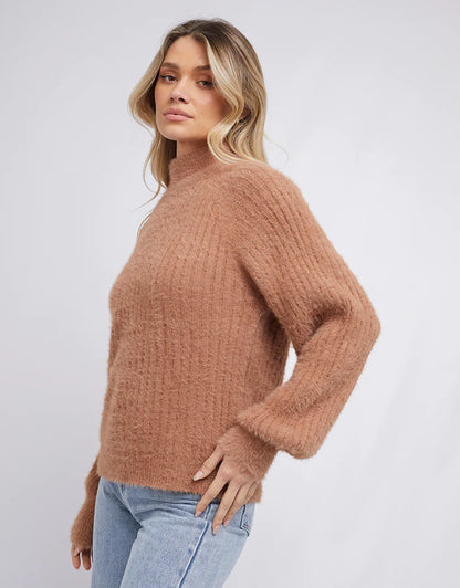 Missy Oversized Knit - Tan