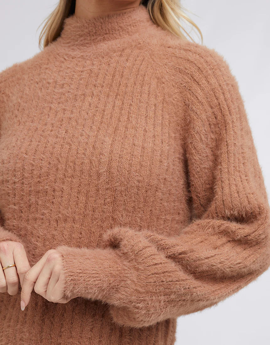 Missy Oversized Knit - Tan