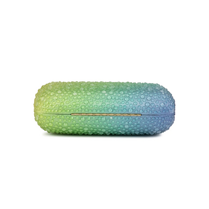 Aurora Hotfix Ombre Clutch - Marine
