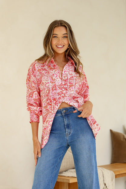 Dimity Paisley Shirt