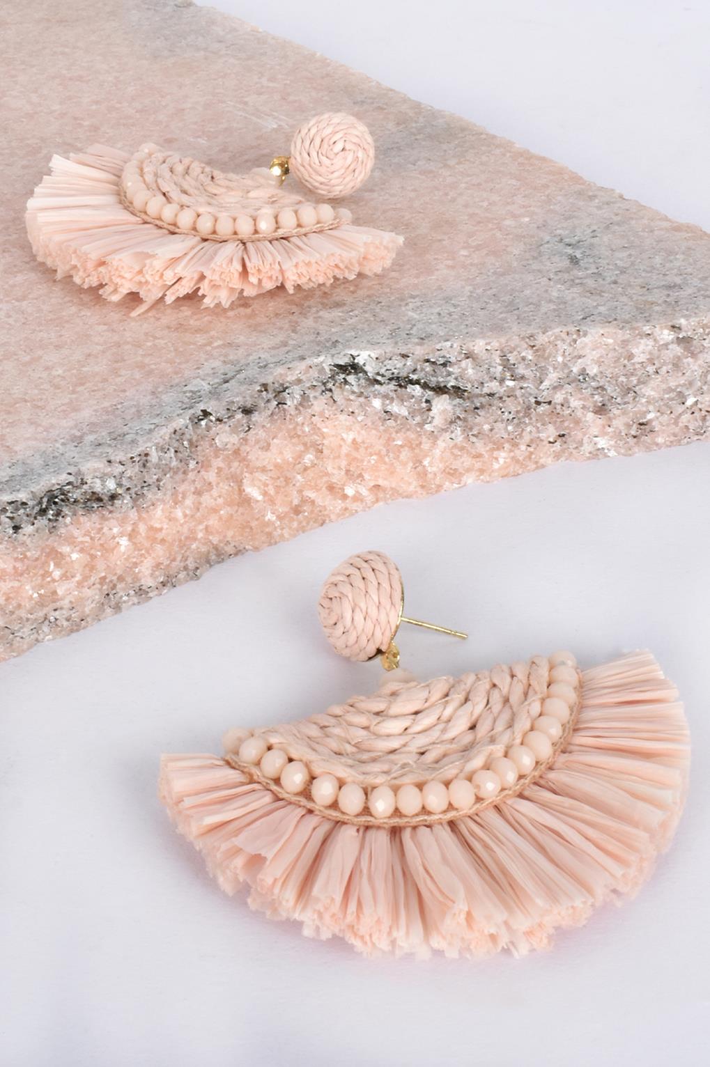 Zia Mini Fringe Earrings