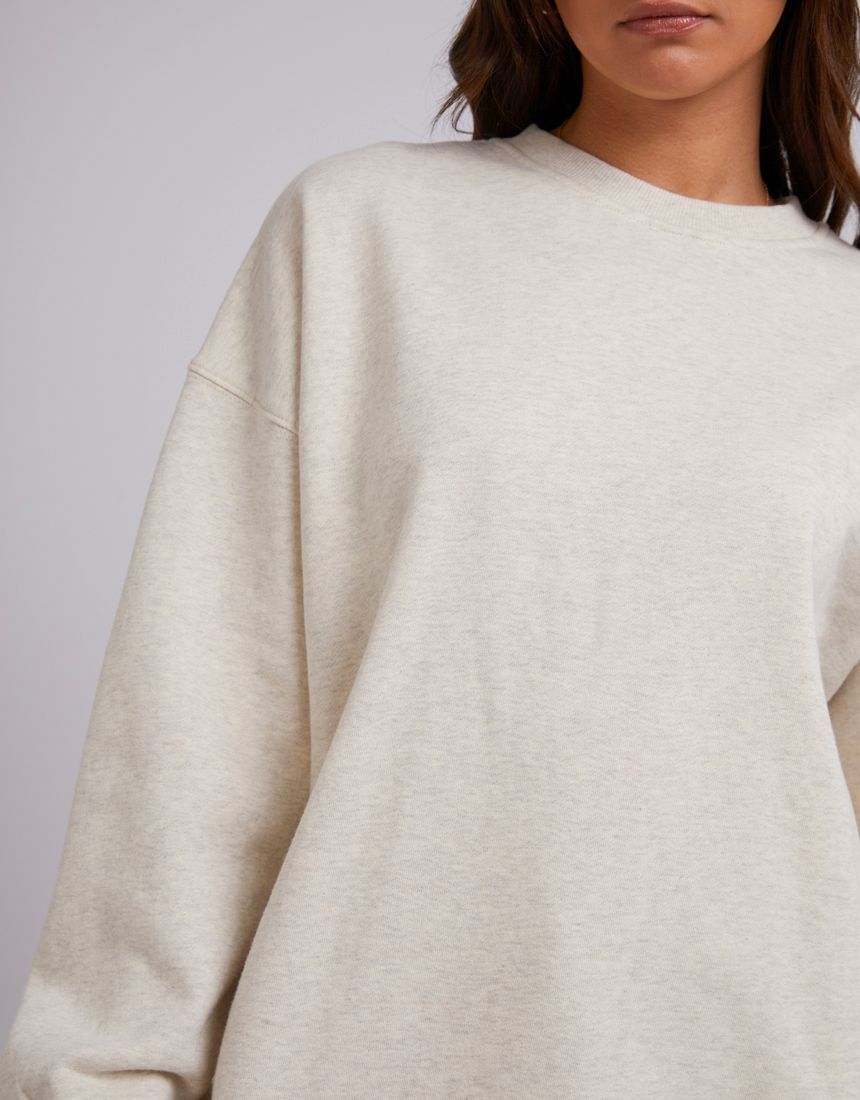 Oversized Crew - Oat