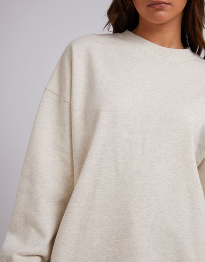 Oversized Crew - Oat
