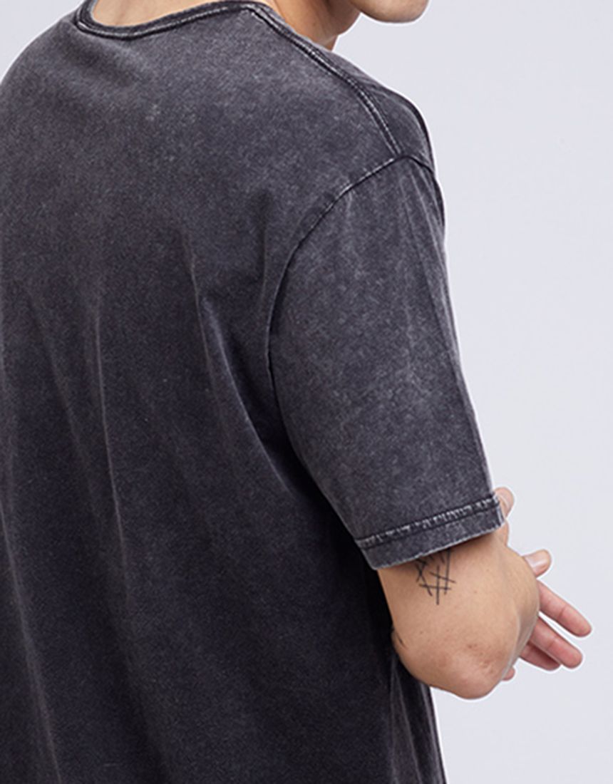 Acid Tail Tee - Washed Black