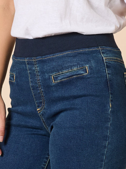 Maddy Pull On Wide Leg Jean