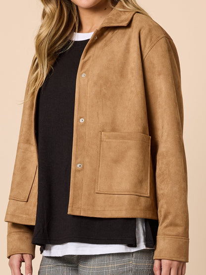 Downtown Suede Jacket